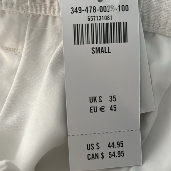 Hollister White Linen Livvy Short (NWT) - Picture 6 of 6